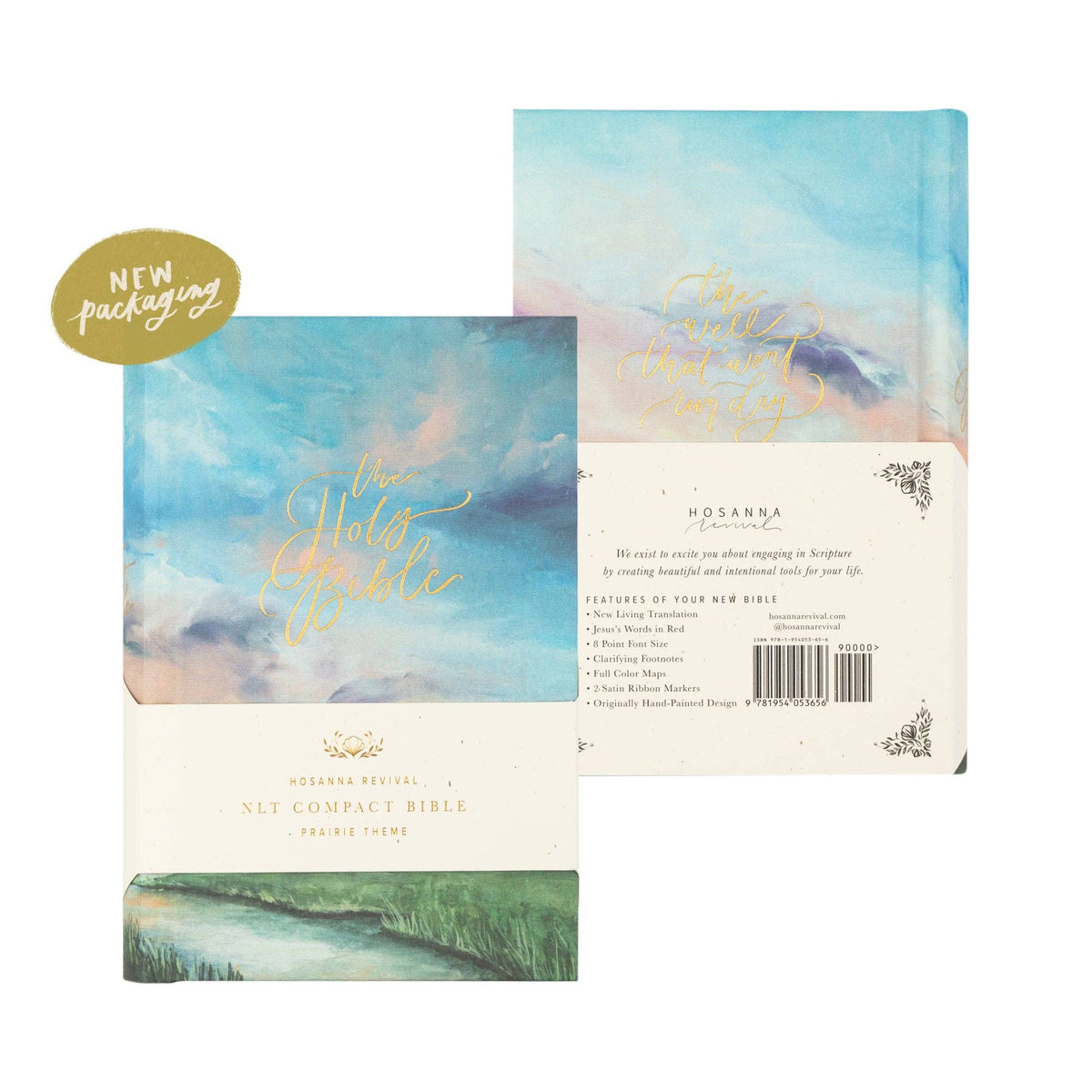 NLT Compact Bible: Prairie Theme