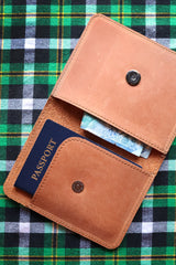 Leather Passport Wallet