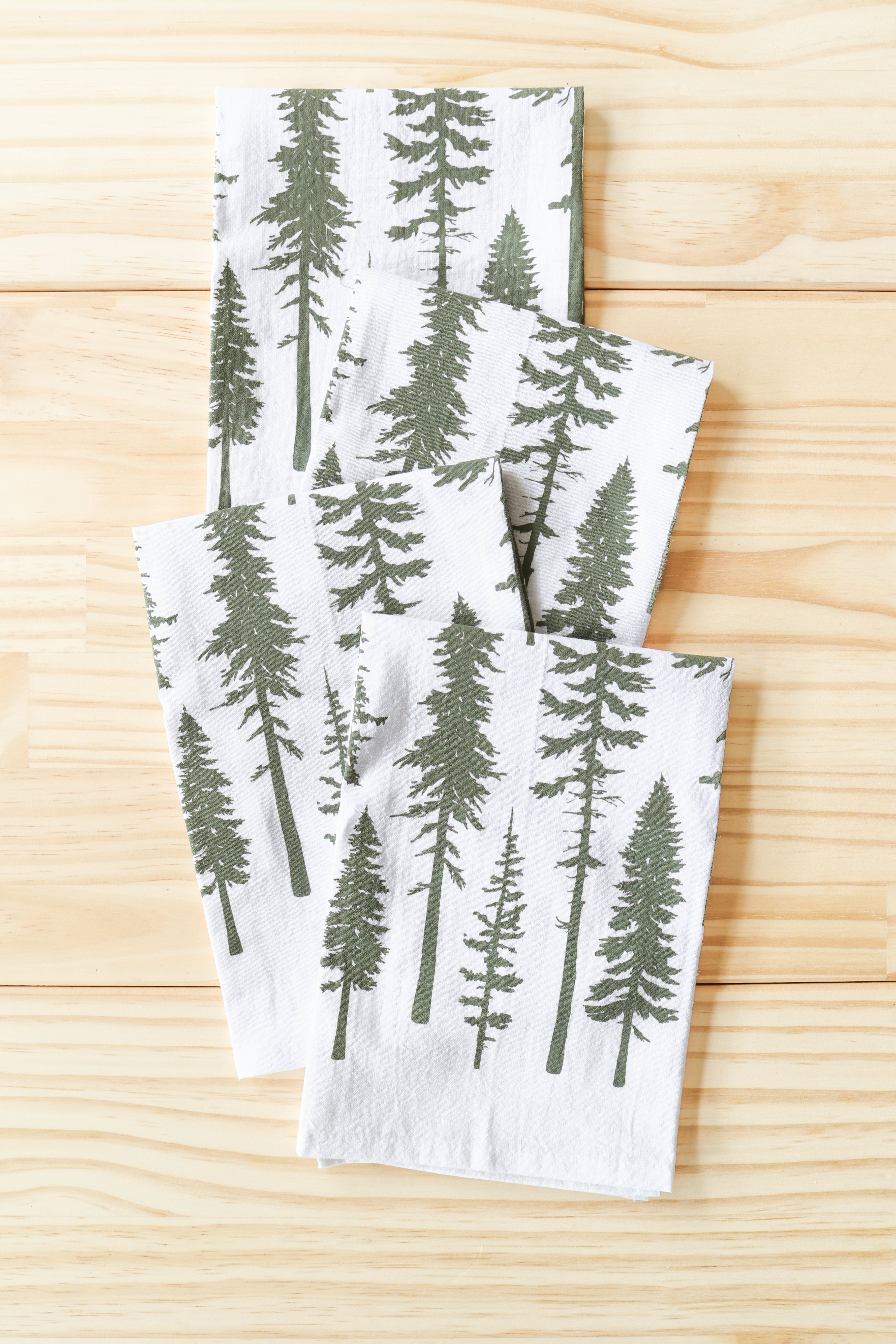 Christmas Tree Napkins Set of 4
