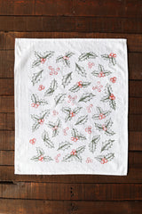 Holly Tea Towel