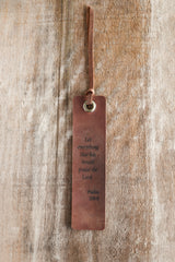 Christian Bookmark Engraved Psalm