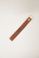 Christian Wristlet Engraved Leather