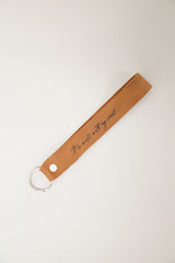 Christian Wristlet Engraved Leather