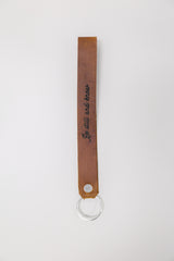 Be Still And Know Wristlet Engraved Leather