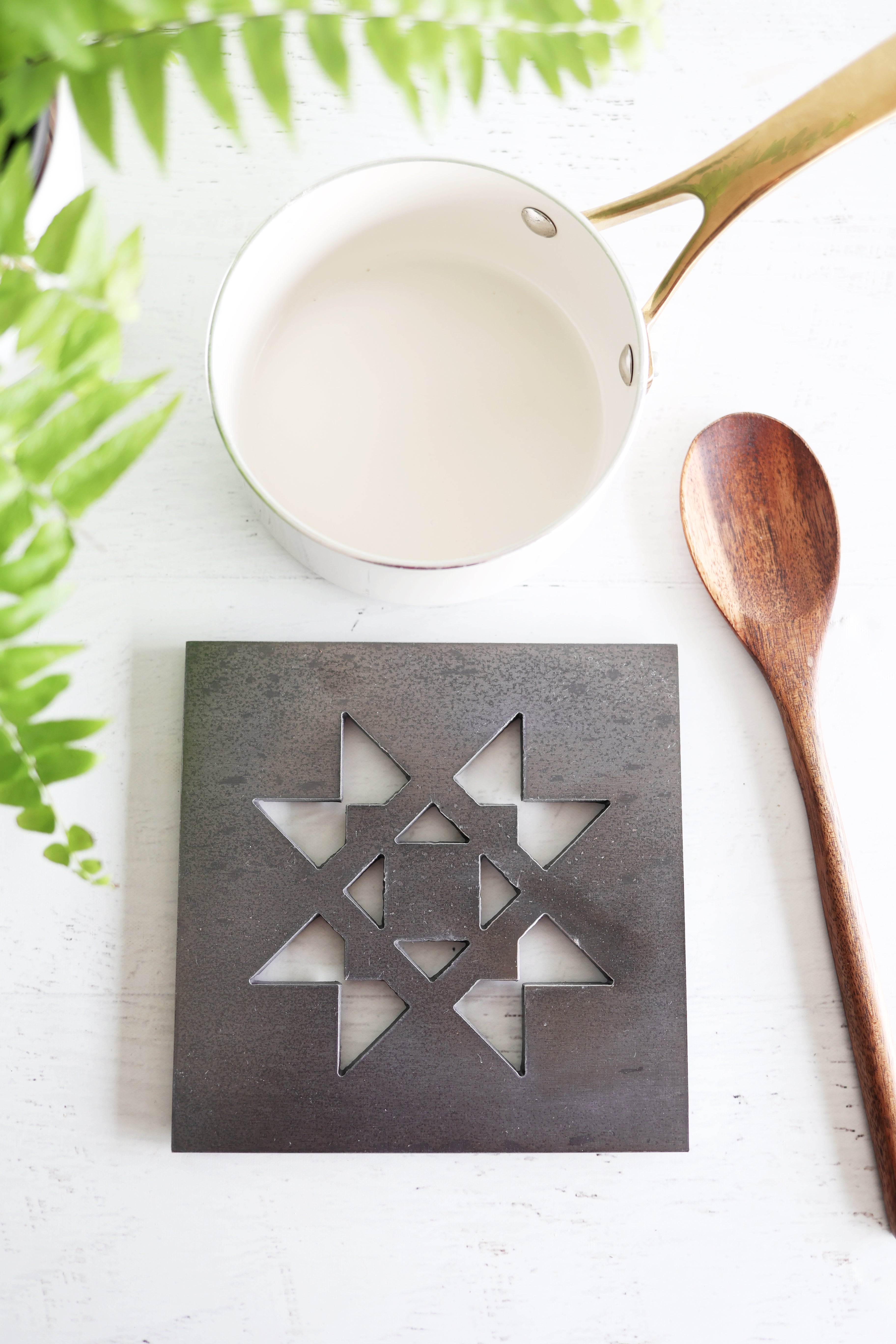 Quilt Square Trivet Hot Plate Pot Holder