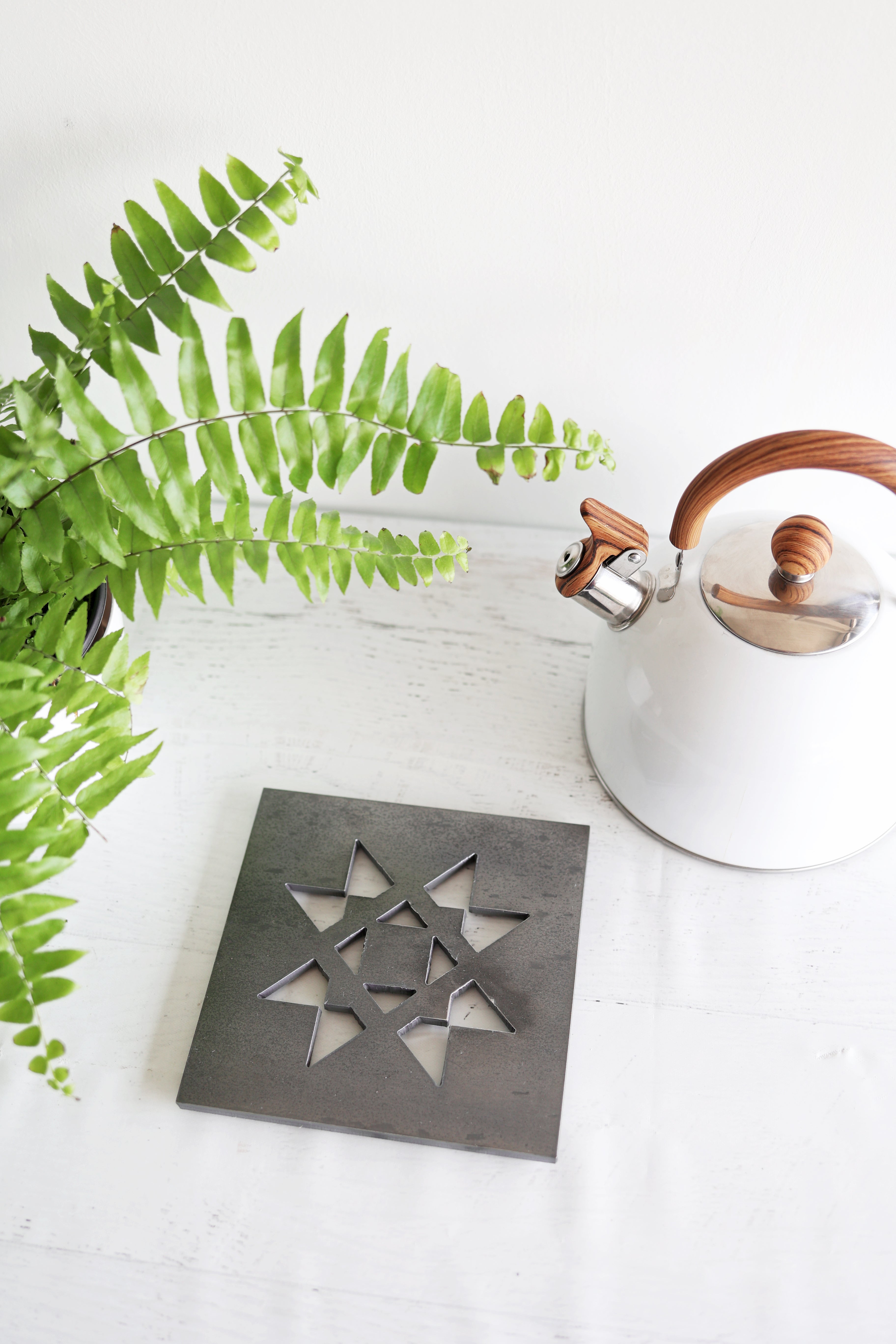 Quilt Square Trivet Hot Plate Pot Holder