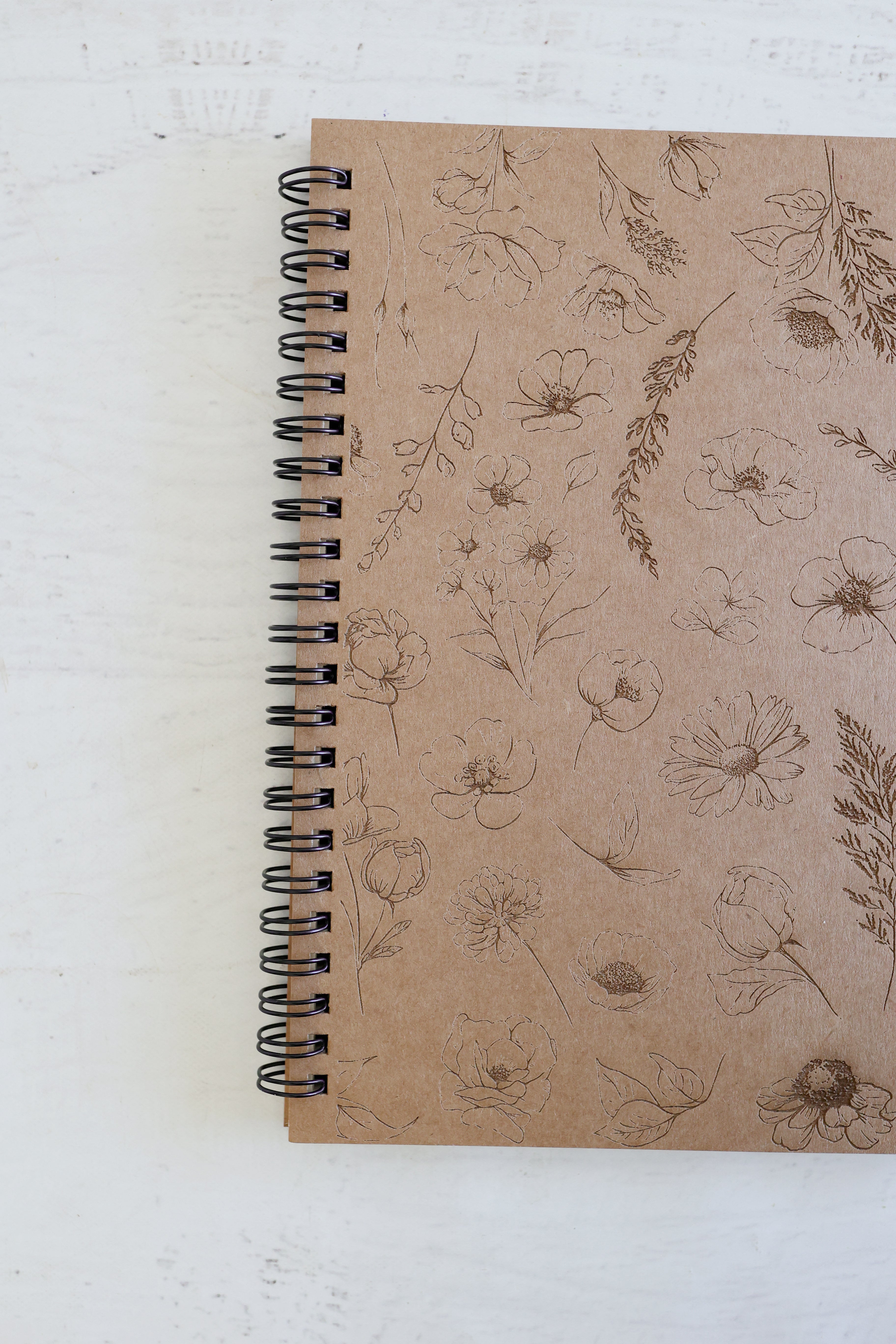 Flower Garden Notebook Journal