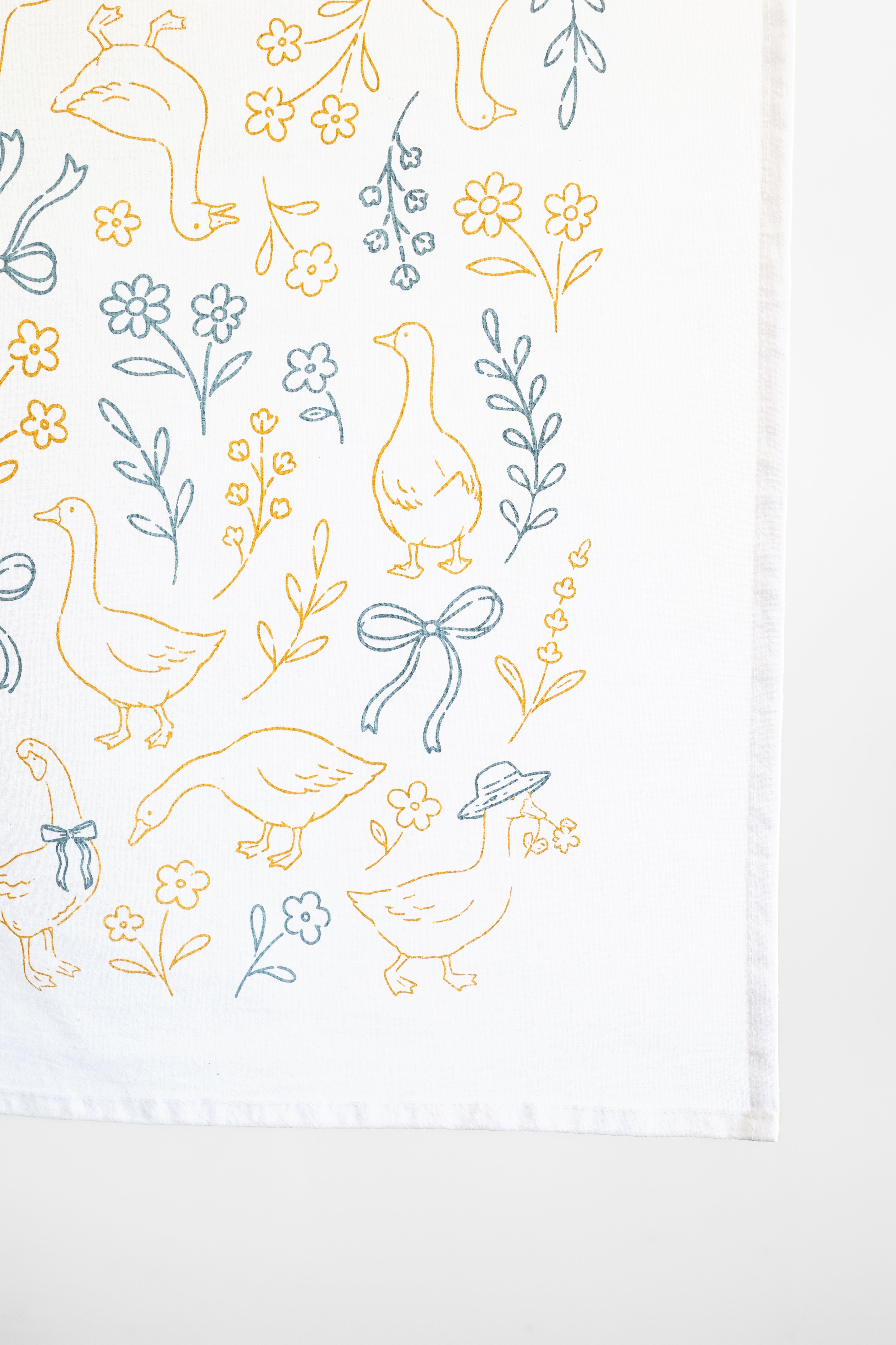 Goose Tea Towel