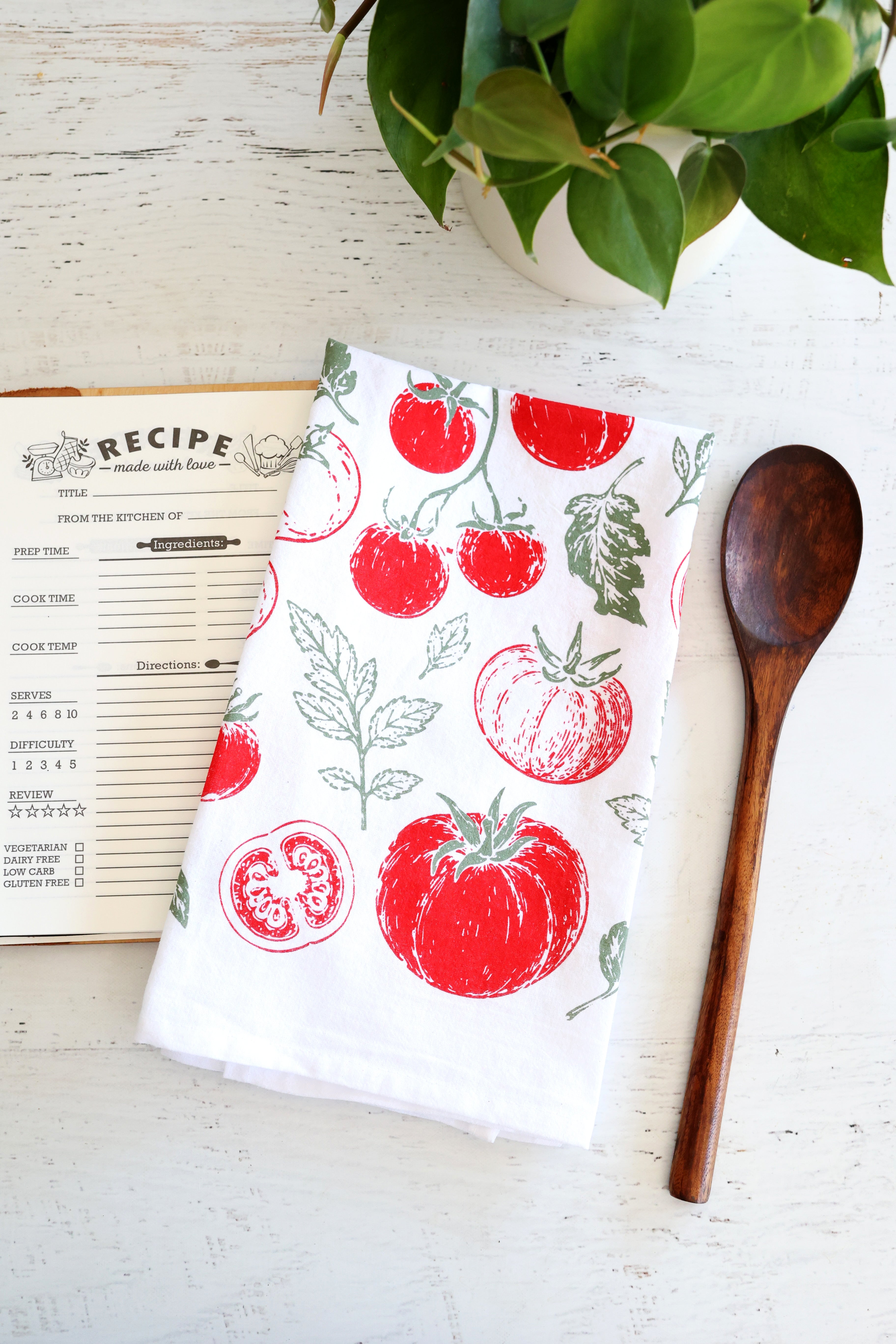 Tomato Tea Towel