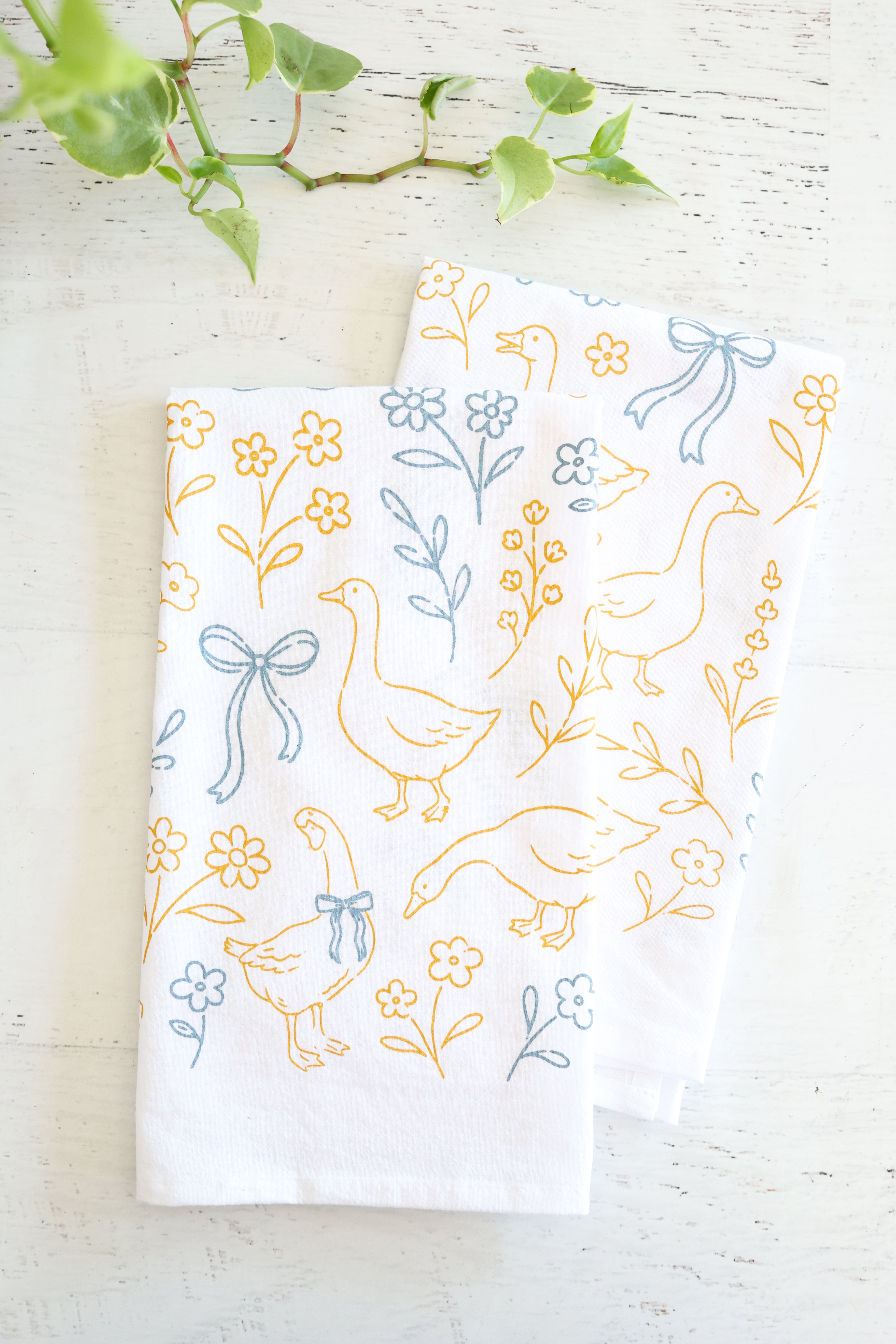 Goose Tea Towel