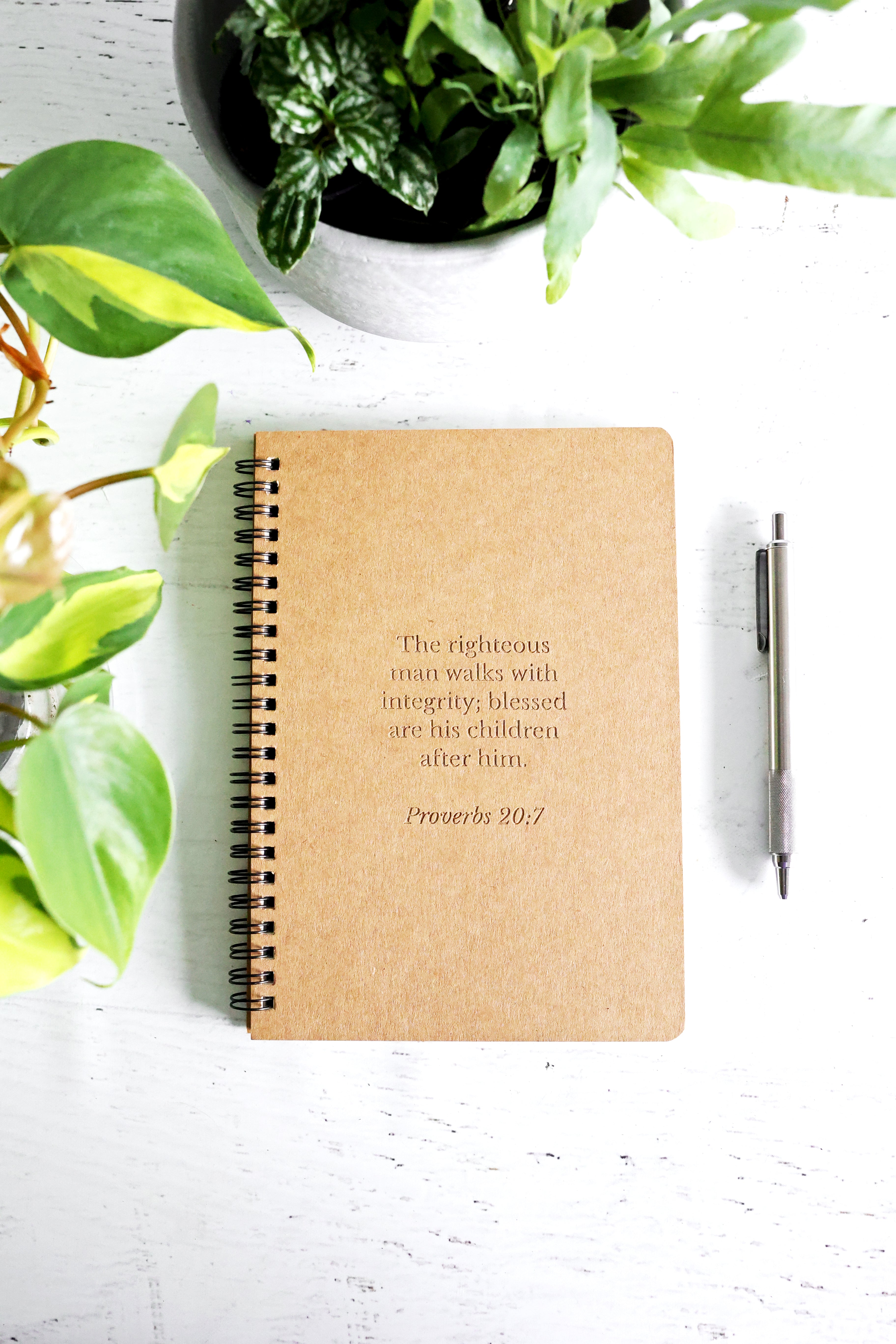 Father's Day Proverbs Notebook Journal
