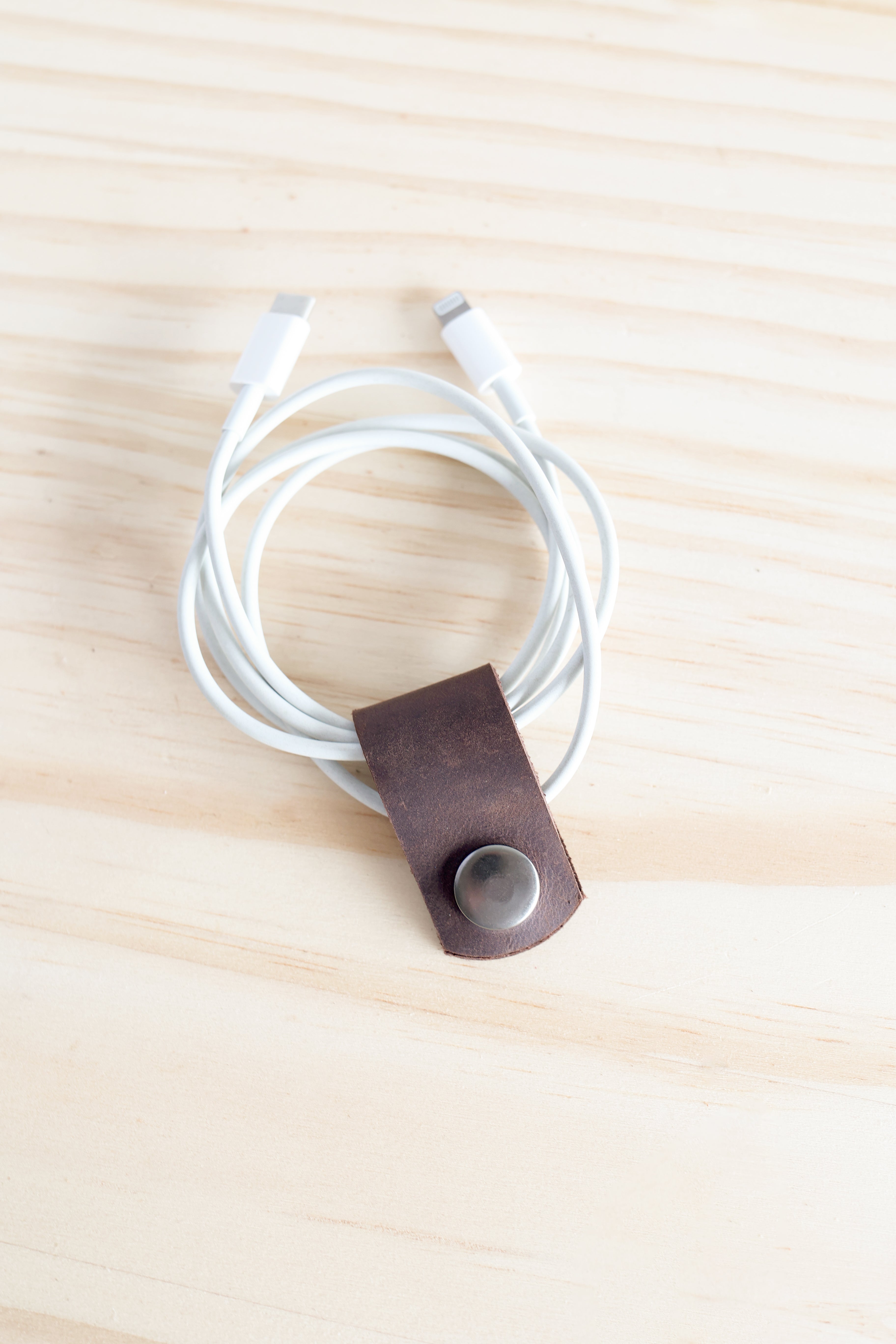 Leather Cord Keepers | set of 3