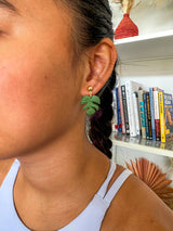 Monstera Leaf Earrings