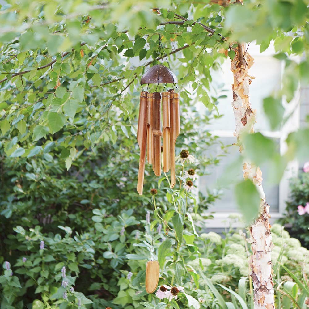 Round Bamboo Wind Chime