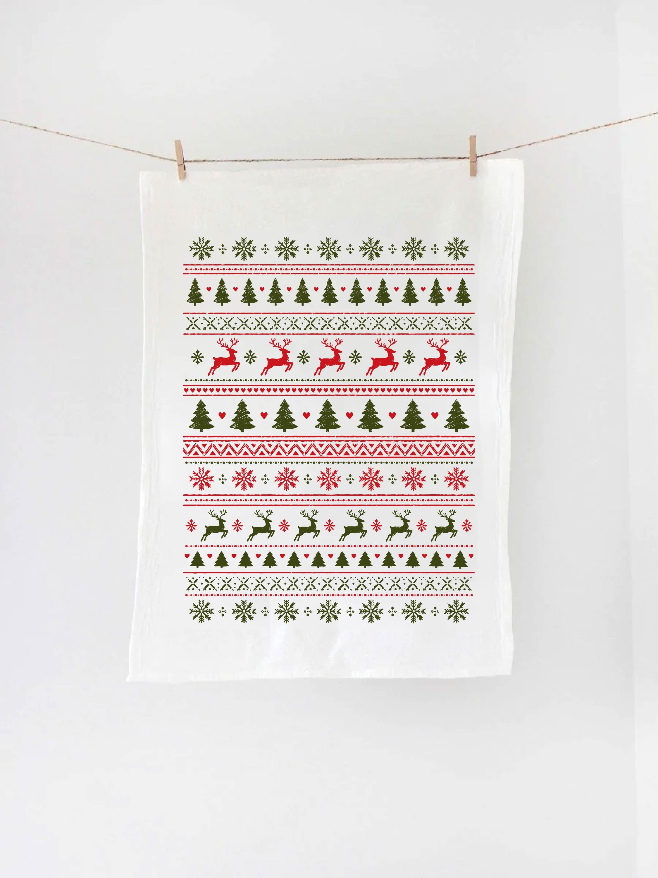 Christmas Sweater Tea Towel