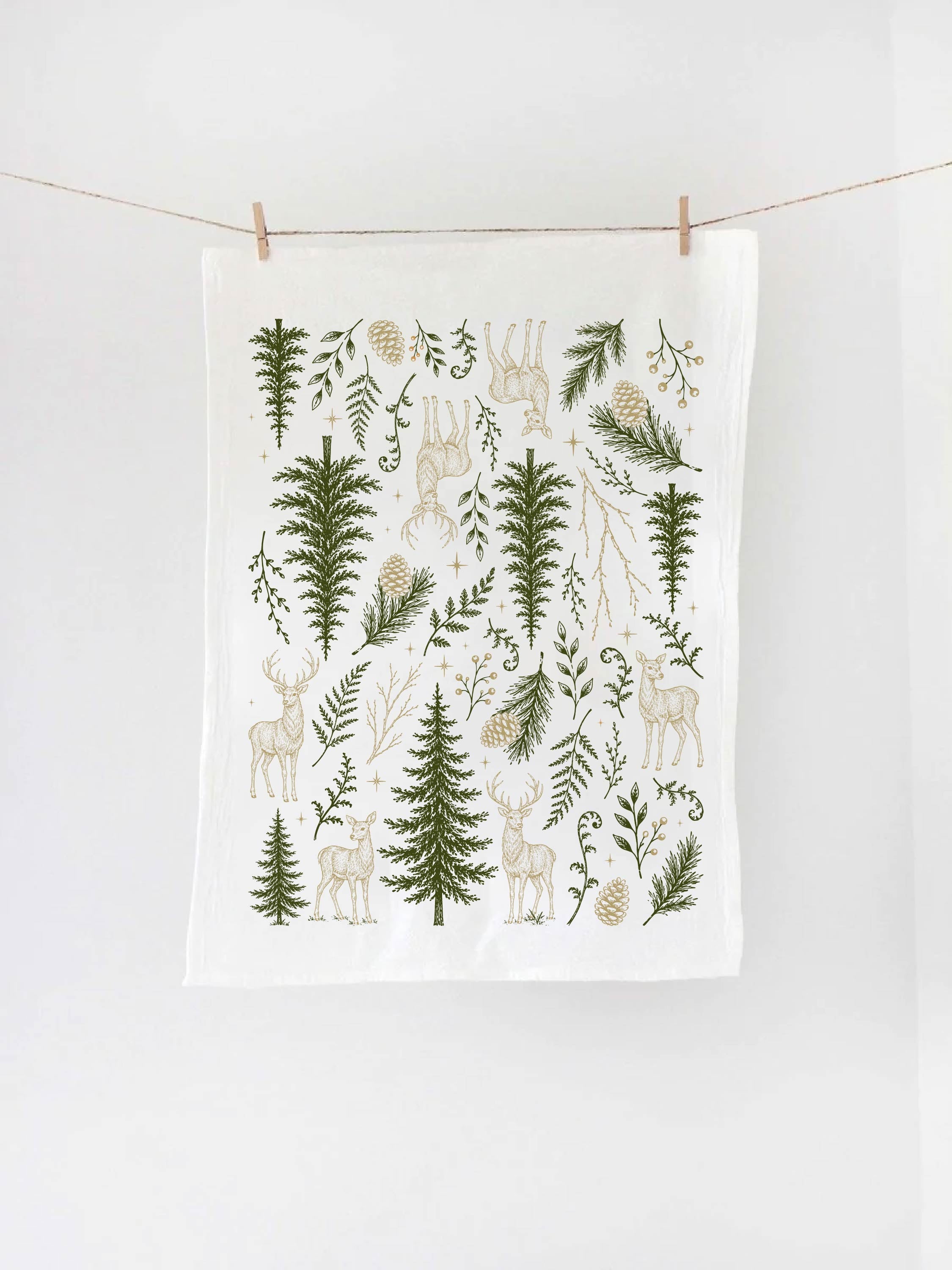 Enchanted Forest Tea Towel