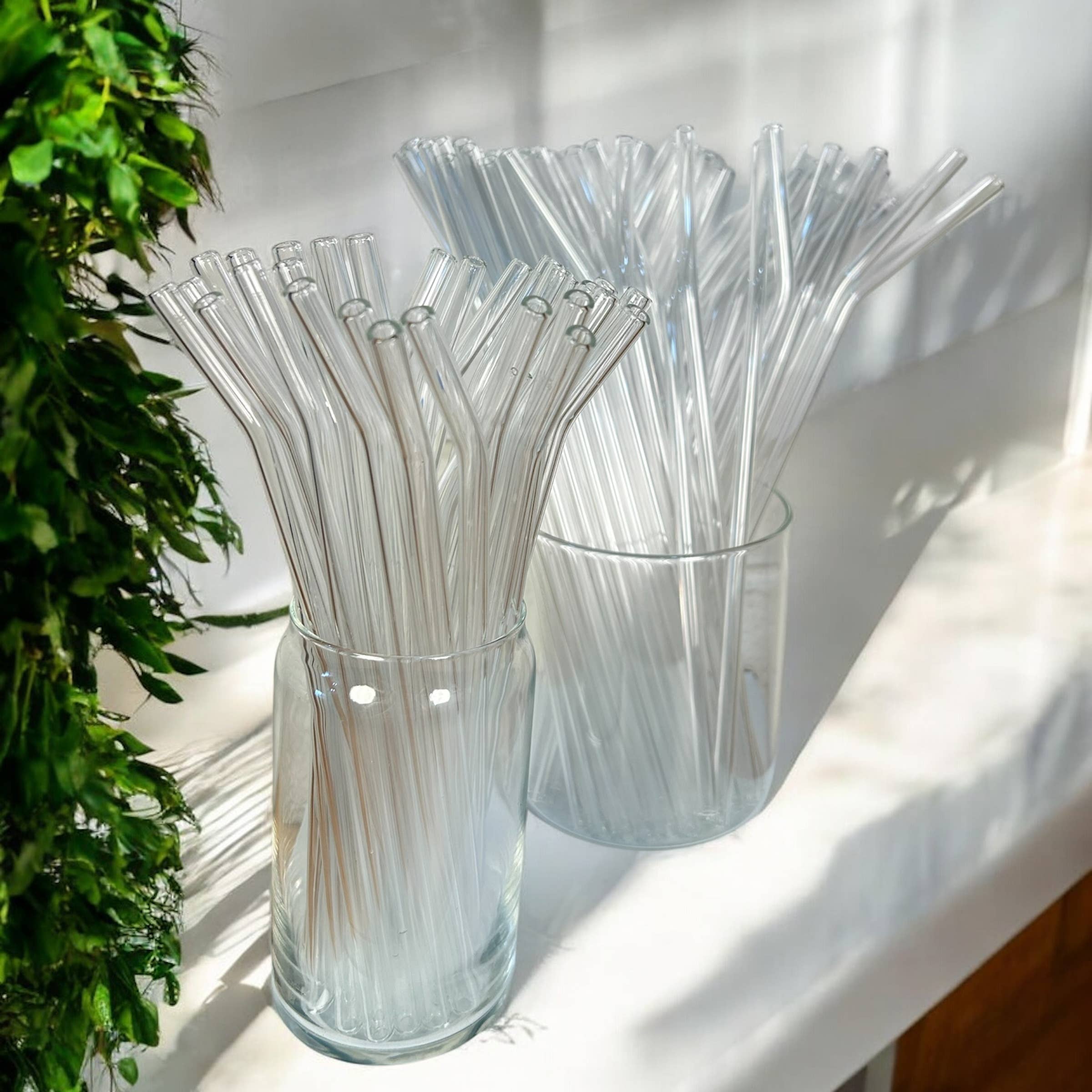 Glass Bent Top Straw