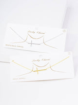 Sideway Christian Cross Necklace