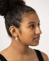 Dottie Clay & Gold Dangle Earrings