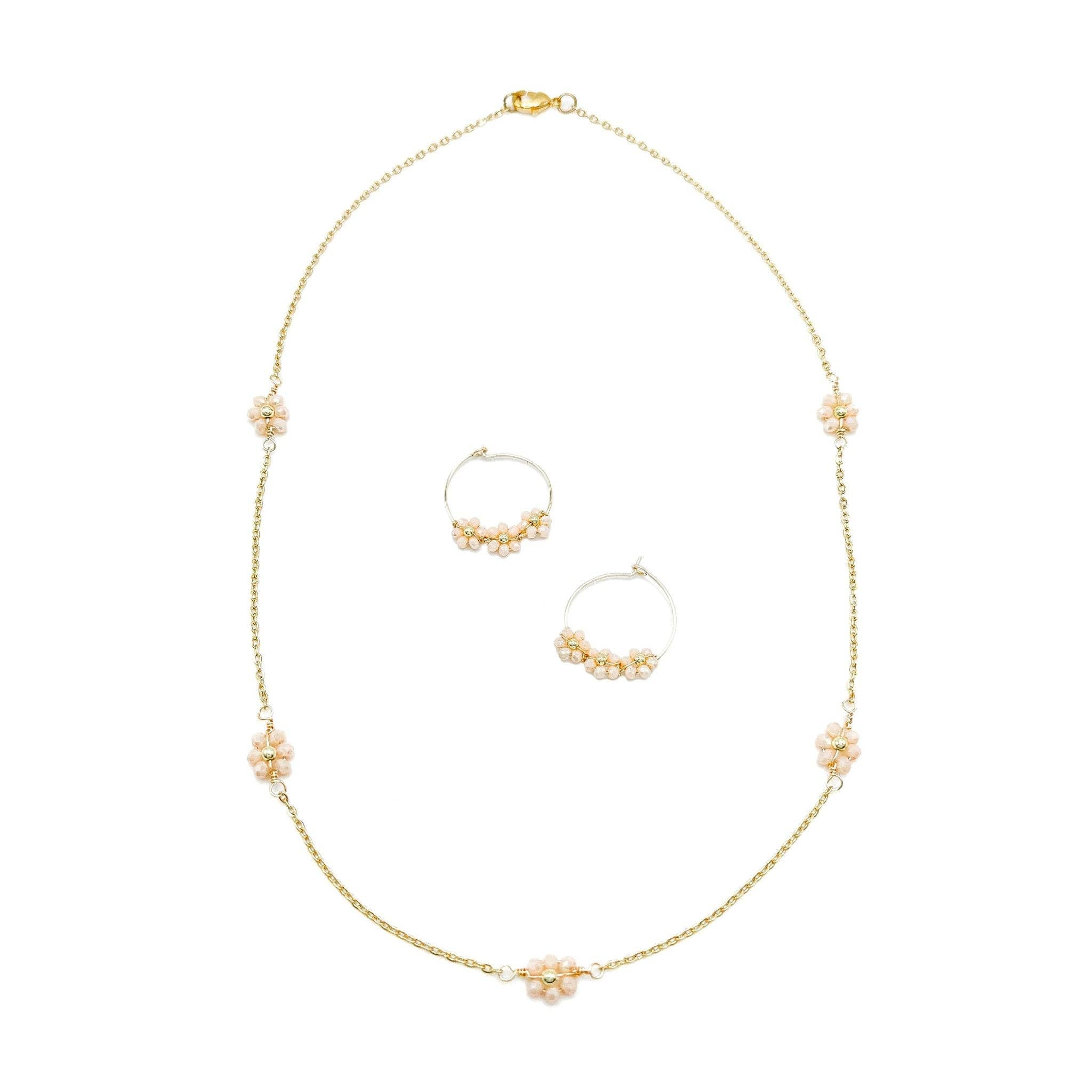 Daisy Gold Necklace