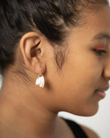 Dottie Clay & Gold Dangle Earrings