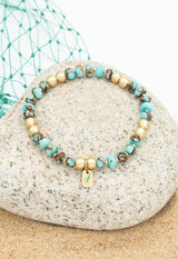 5 & 2 Bracelet Gold