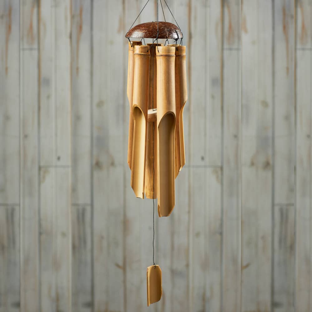 Round Bamboo Wind Chime