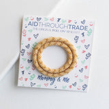 Gold Mommy & Me Bracelets