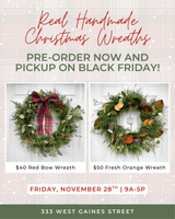 Real Handmade Christmas Wreaths | PREORDER