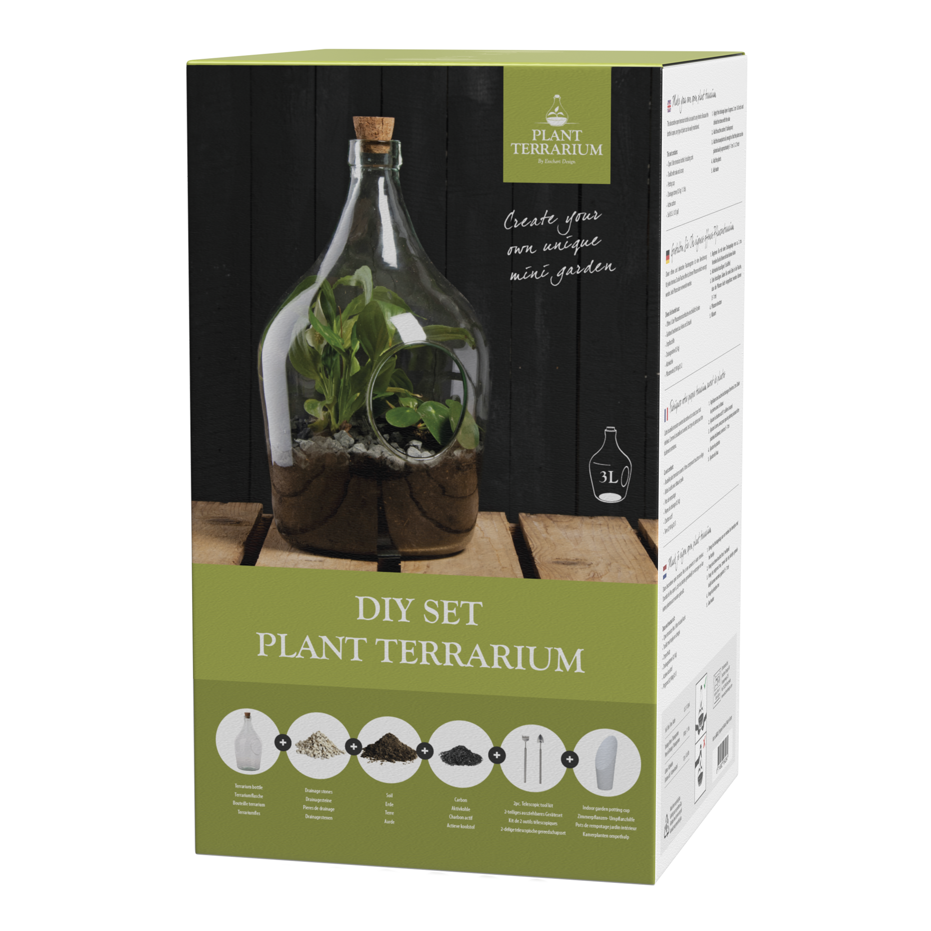 3L DIY Terrarium Set