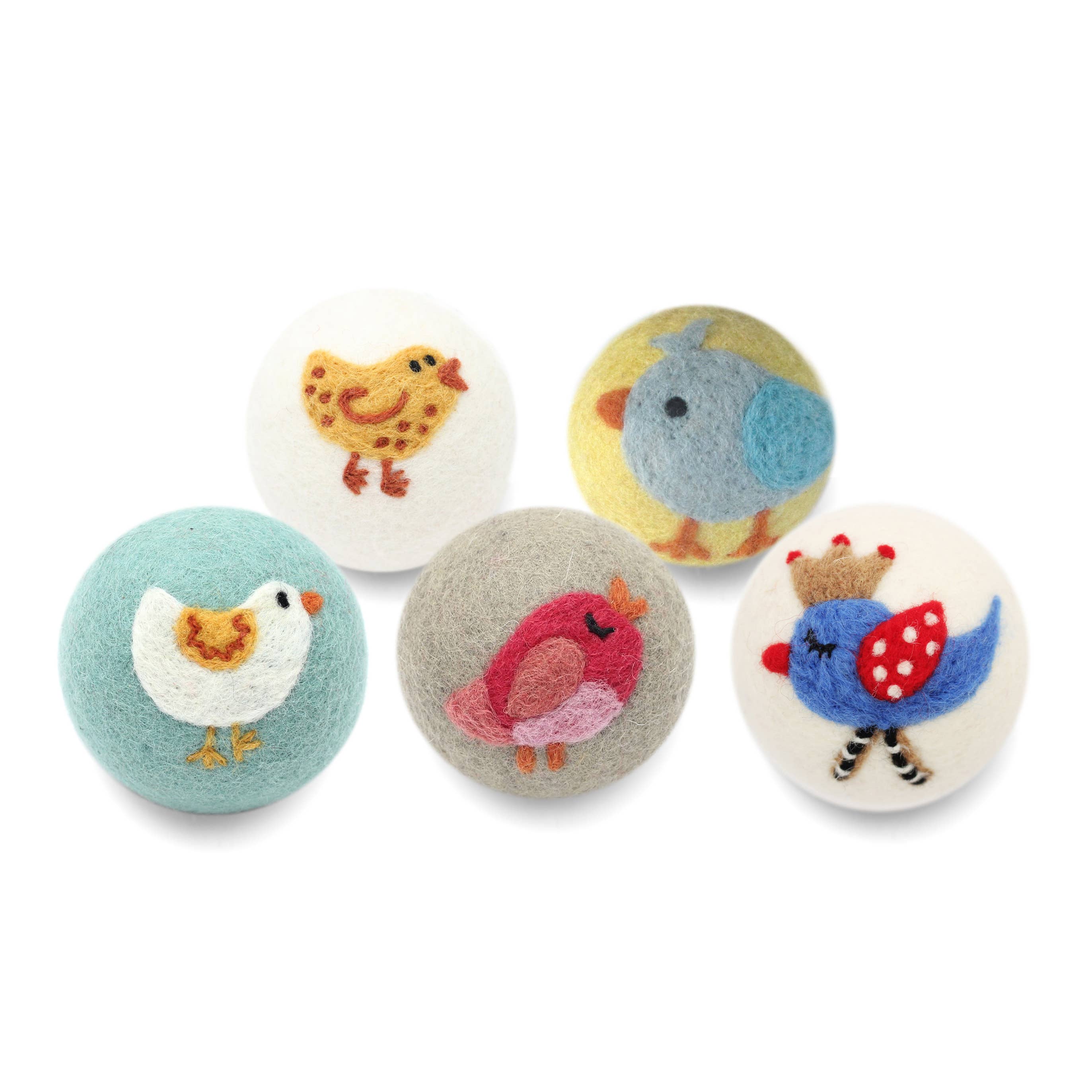 Birds: Eco Wool Dryer Balls