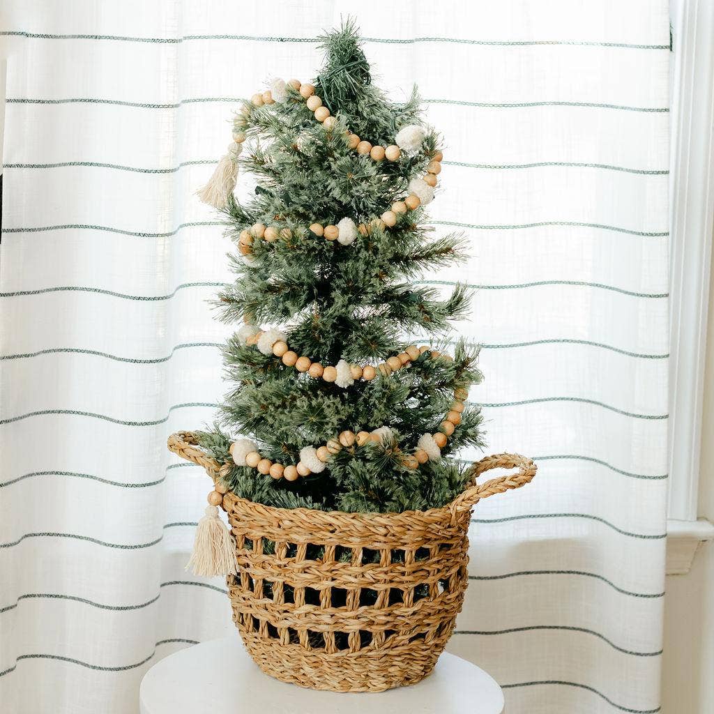 Pom + Bead Garland