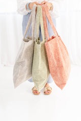 Cotton Block Print Market Tote
