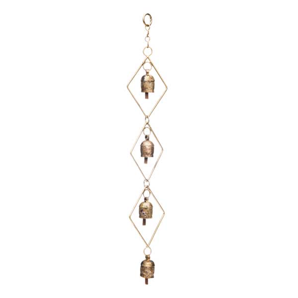 Delicate Diamond Bells Wind Chime - Hand Tuned