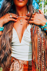 Cowgirl Up Western Boot Necklace