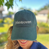 Plantrovert Embroidered Hat Green