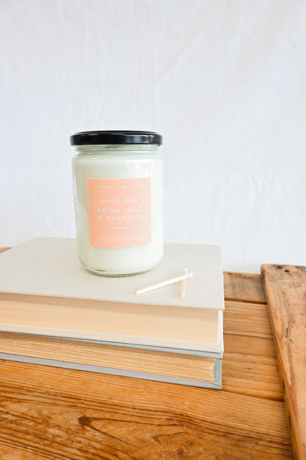 "Being Lost In Paradise" Candle