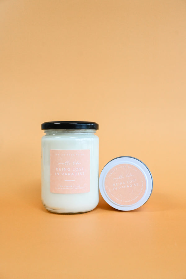 "Being Lost In Paradise" Candle