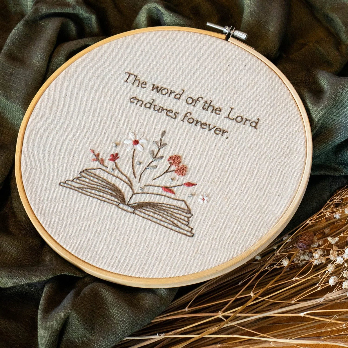 Word of the Lord Large Embroidery Hoop