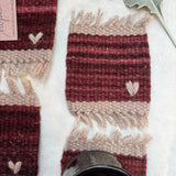 Coaster Set-Red with Heart