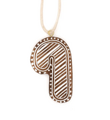 Hima Bindu Candy Cane Ornament