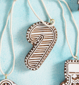 Hima Bindu Candy Cane Ornament