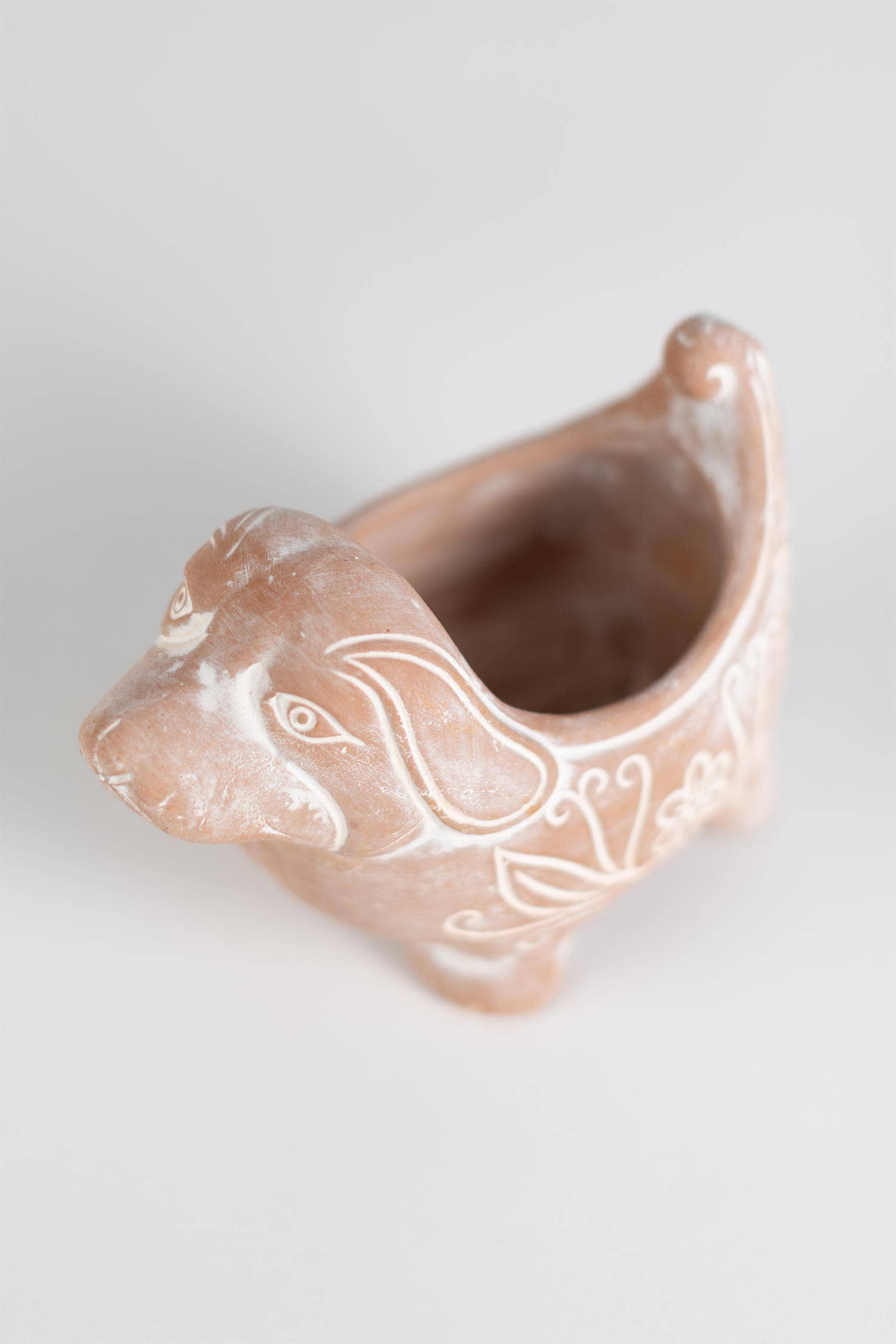 Terracotta Dog Planter 4.75"