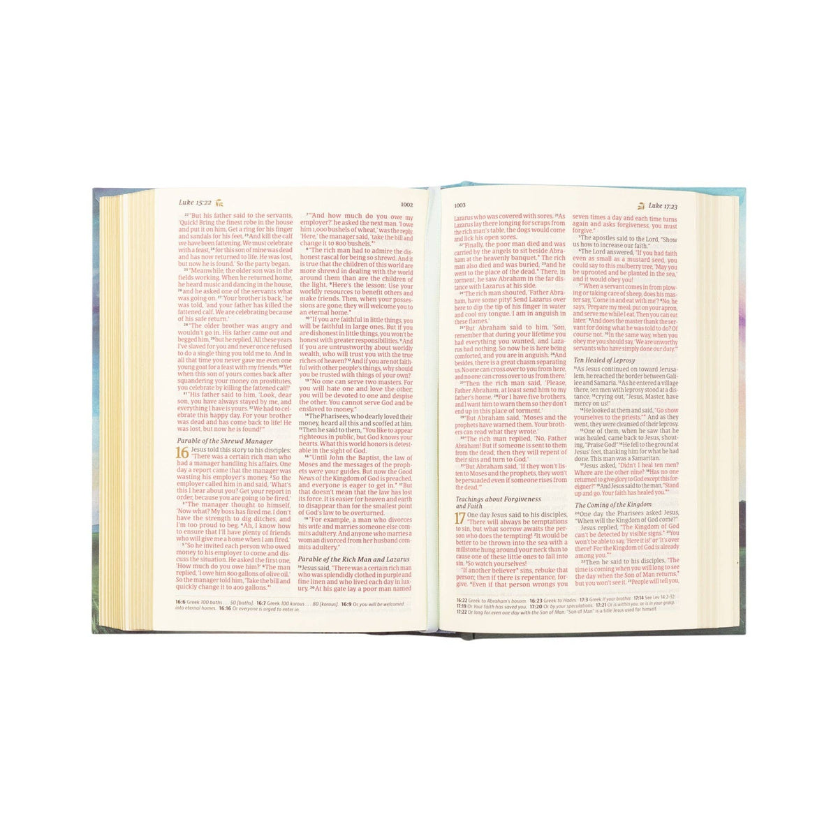 NLT Compact Bible: Prairie Theme