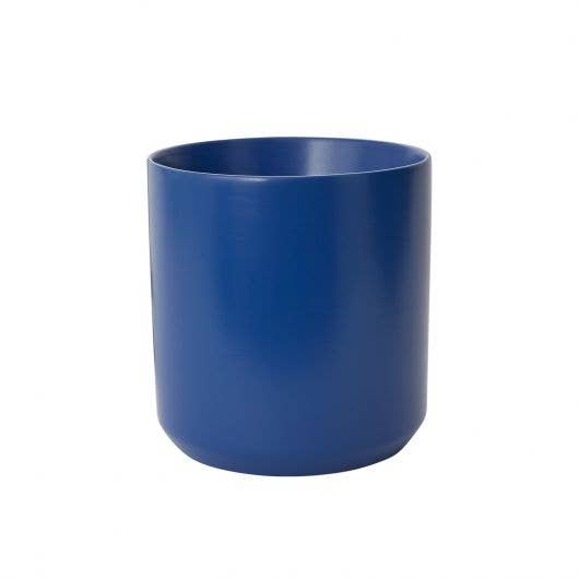 Round Blue Pot