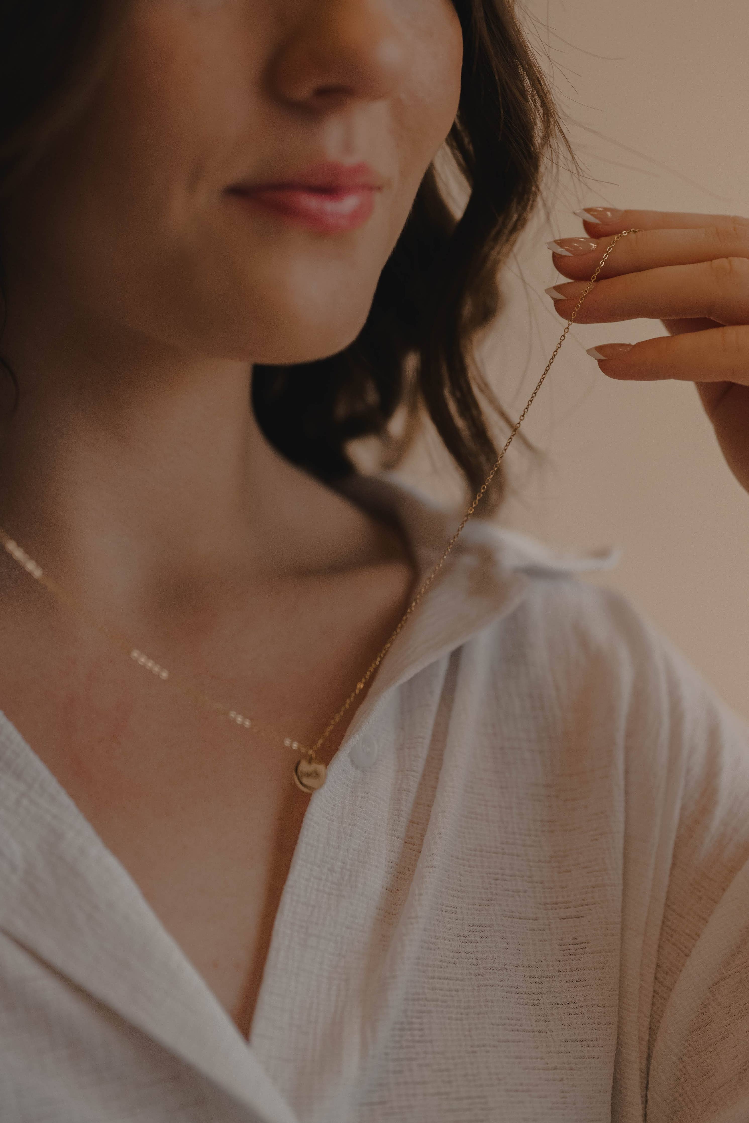 Joy Disc Necklace