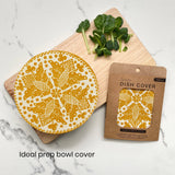 Small Madiba Print Dish and Bowl Cover