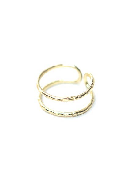 Illusion Ring in Brass