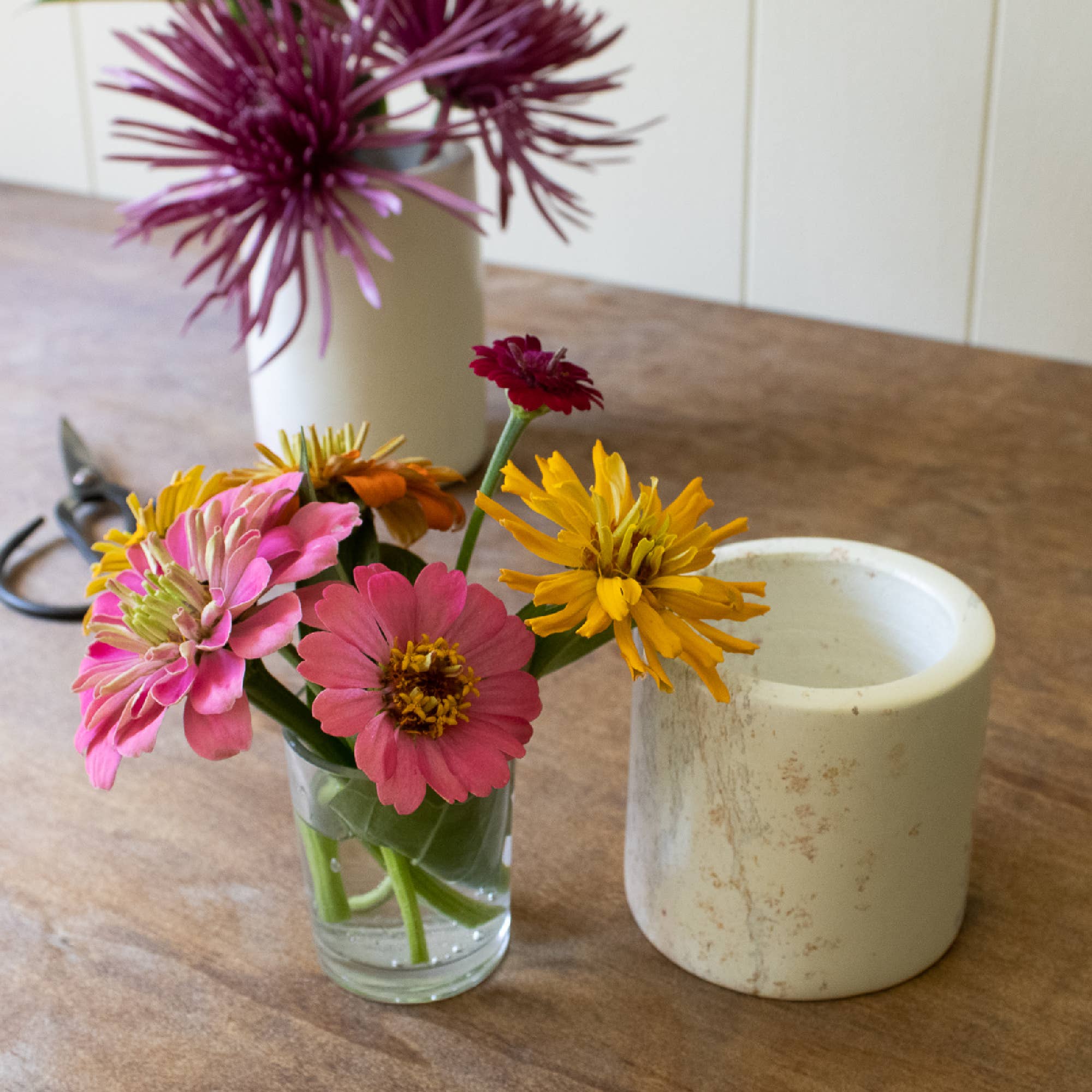 Natural Cylinder Planter - Large