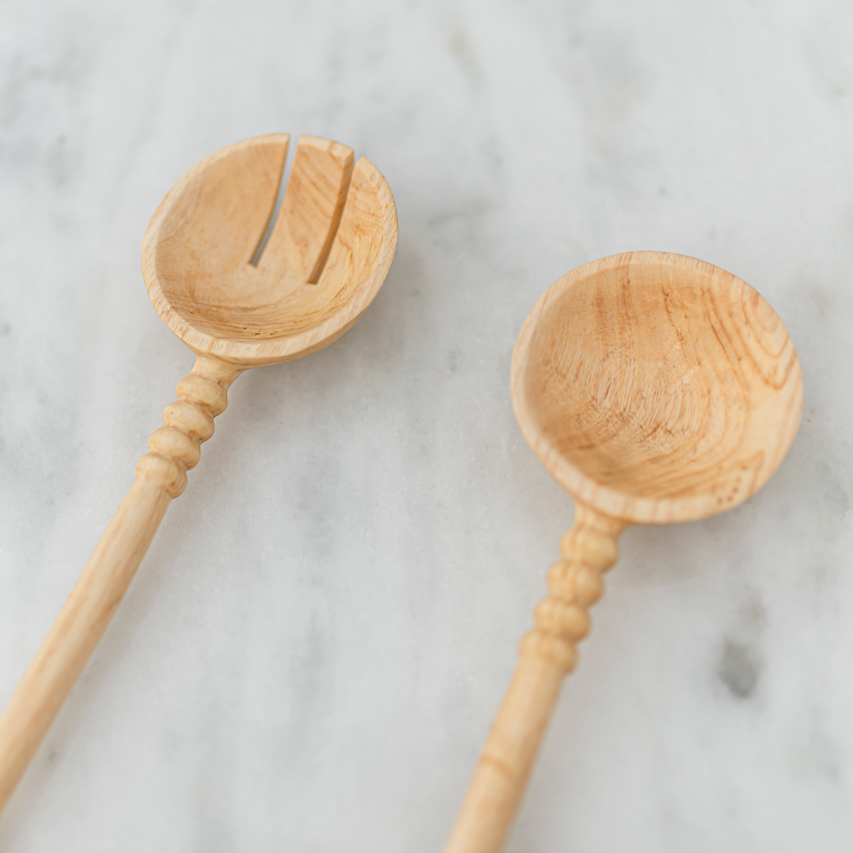 Hand Carved Wooden Spoon- Donna Jean Serving Spoon